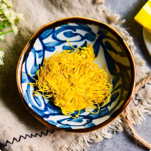 5pcs Natural Plant Dried yellow Chrysanthemum Flowers DIY Arrangement Home party decoration