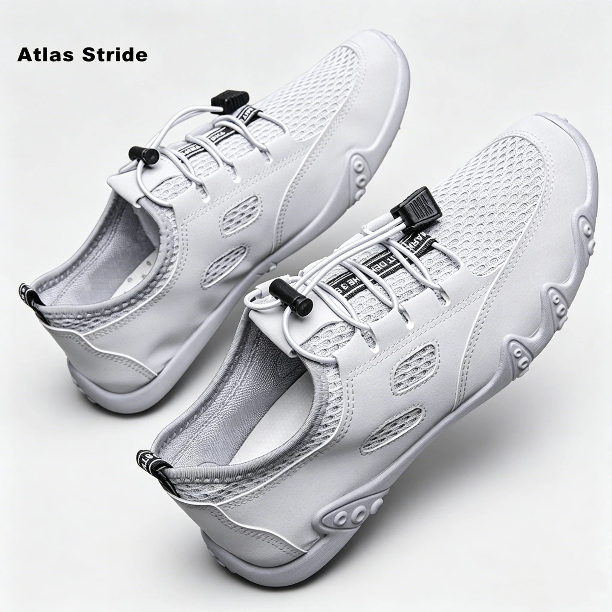 

2026 Summer Men's Casual Elastic rope Shoes Breathable Mesh Non-slip Lightweight Slip-on Walking Driving Sneakers for Daily Wear