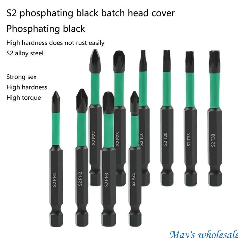 10Pcs Torx Screwdriver Tamper Proof Security Drill Bit Set for Electric Drill 448A