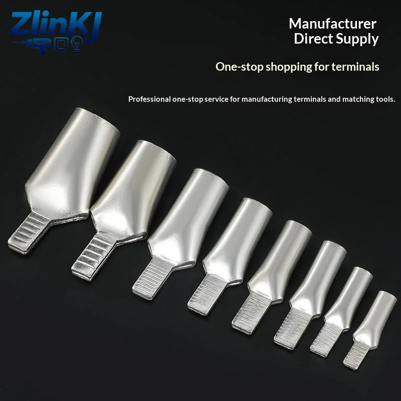 10Pcs C45-4/6/10/16/25/35/50mm2 Copper Tin DZ47 Circuit Breaker Crimp Terminals