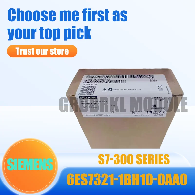 

New Original SIEMENS 6ES7321-1BH10-0AA0 6ES7321-1EL00-0AA0 S7-300 Digital Input Module