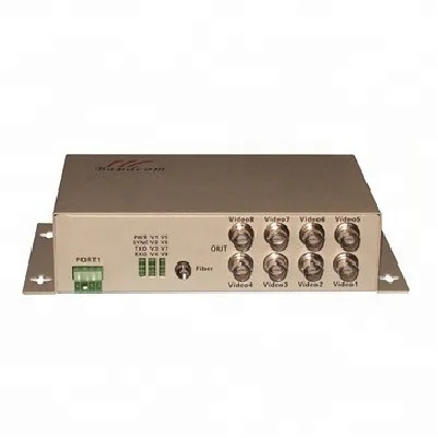 8 channel video converter data ethernet audio video over fiber multiplexer fiber optical converter