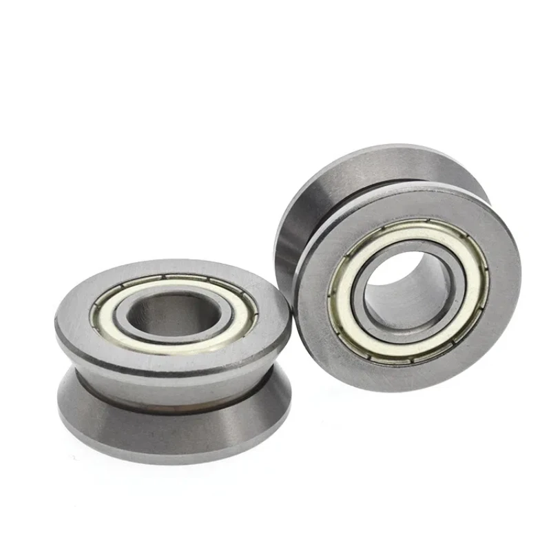 1Pc 15x40x18mm L V202-40 bearing wheel L V series V-groove wheel 40mm roller for wire passing track guide wheel pulley