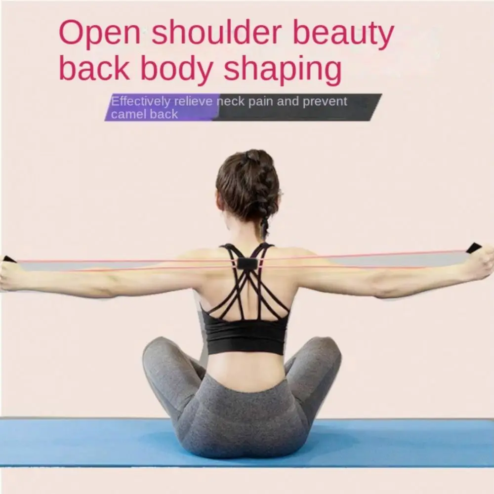 

Tensile Tape Yoga Resistance Band Chest Expander 8 Shape Yoga Pilateselastic Band TPE Crossfit Exercise Pull Rope Band