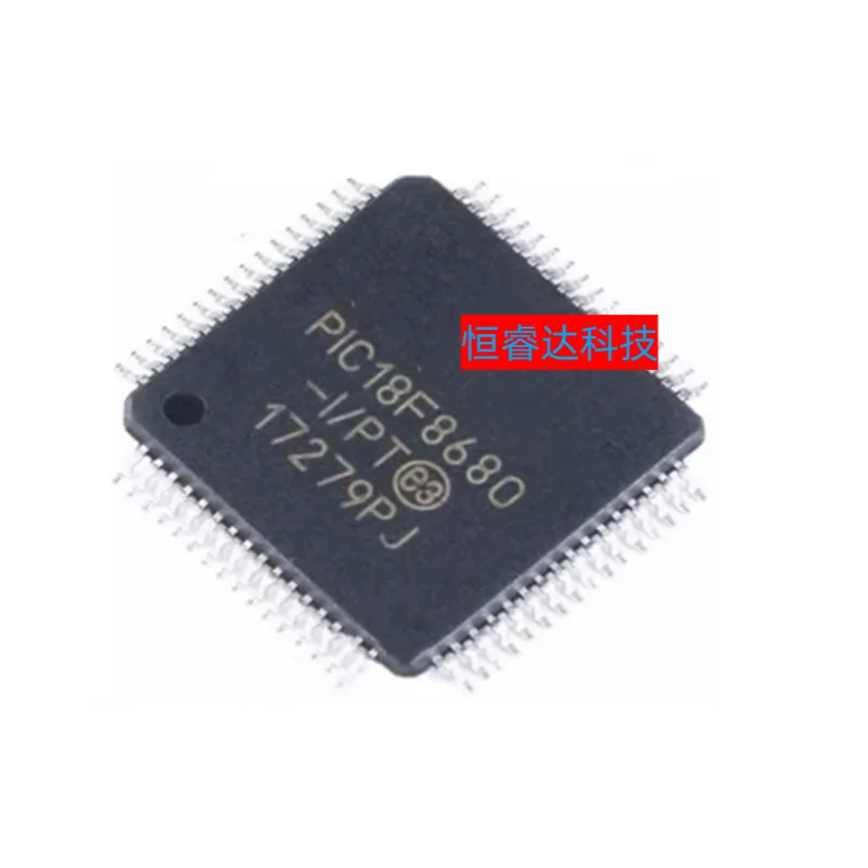 

New Original PIC18F8680-I/PT QFP80 SMD MCU Single-chip Microcomputer Chip IC Brand