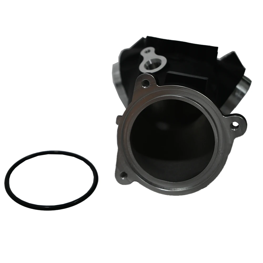 Motorcycle Black Cast Aluminum 55mm Performance M8 Engine Air Intake Manifold for Harley Softail 2018-2025 Touring 2017-2025