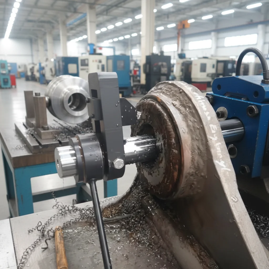 FL50 Boring Machine Core Component Flange Facing Head  120-300mm for Onsite Pipe Repair Gear Driven Screw, Gear Driven Colla