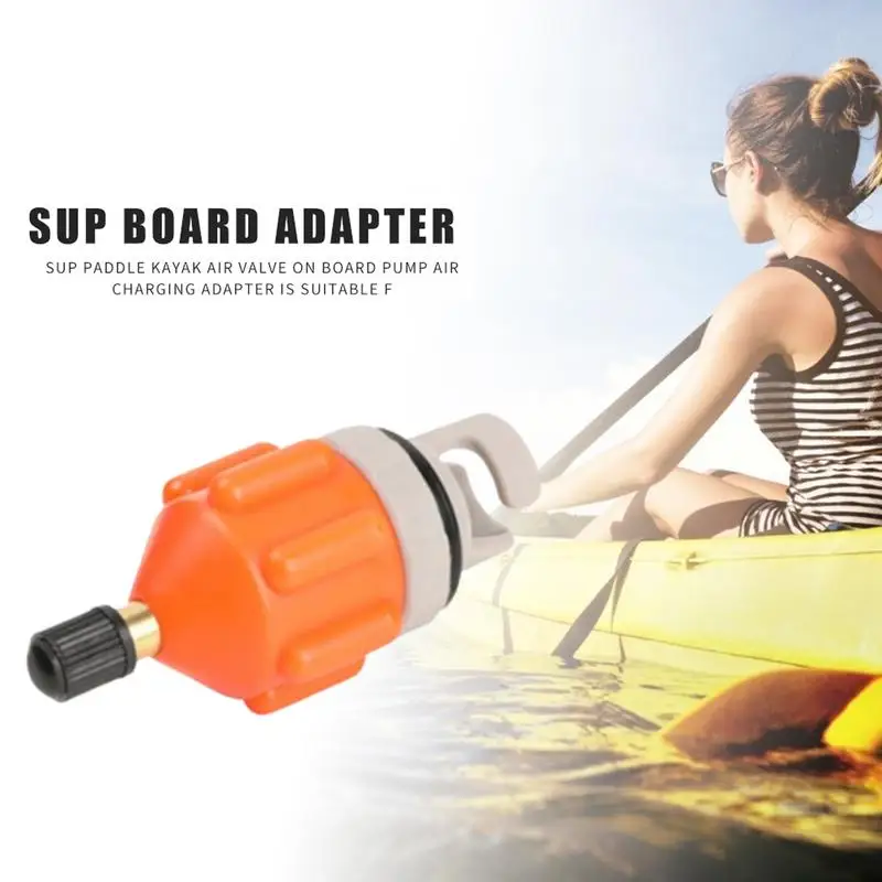 Air Pump Converter Inflatable Boat Pump Adaptor Standard Conventional Air Pump Air Valve Adapter Spoke Plate Attachment