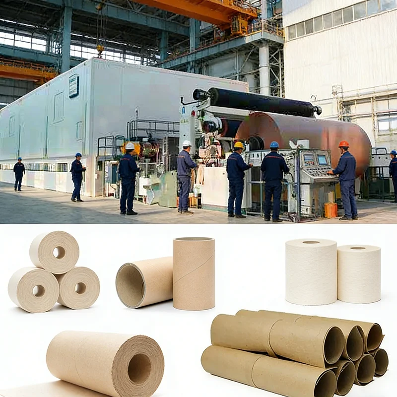 Machine écologique pour la fabrication de papier toilette, de carton kraft et de papier culturel, faible pollution et grande stabilité