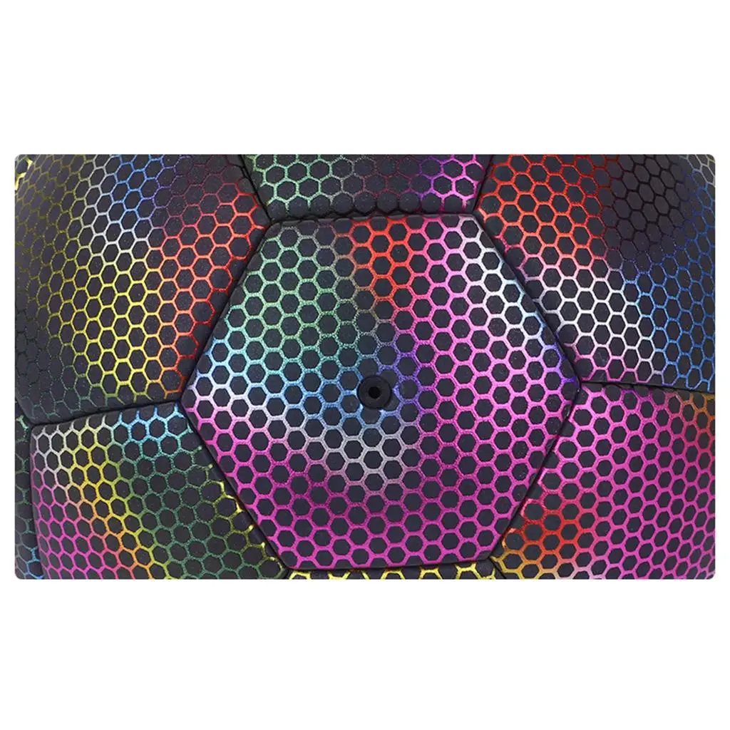 

Holographic Glowing Reflective Soccer Ball - Flash Holographic Soccer Bal Gifts Toys for Kids Boys and Girl Perfect Toy for