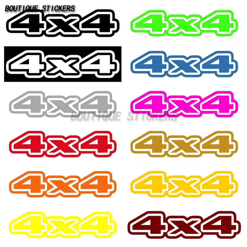 

4x4 Car Stickers Off-road 4WD Decal