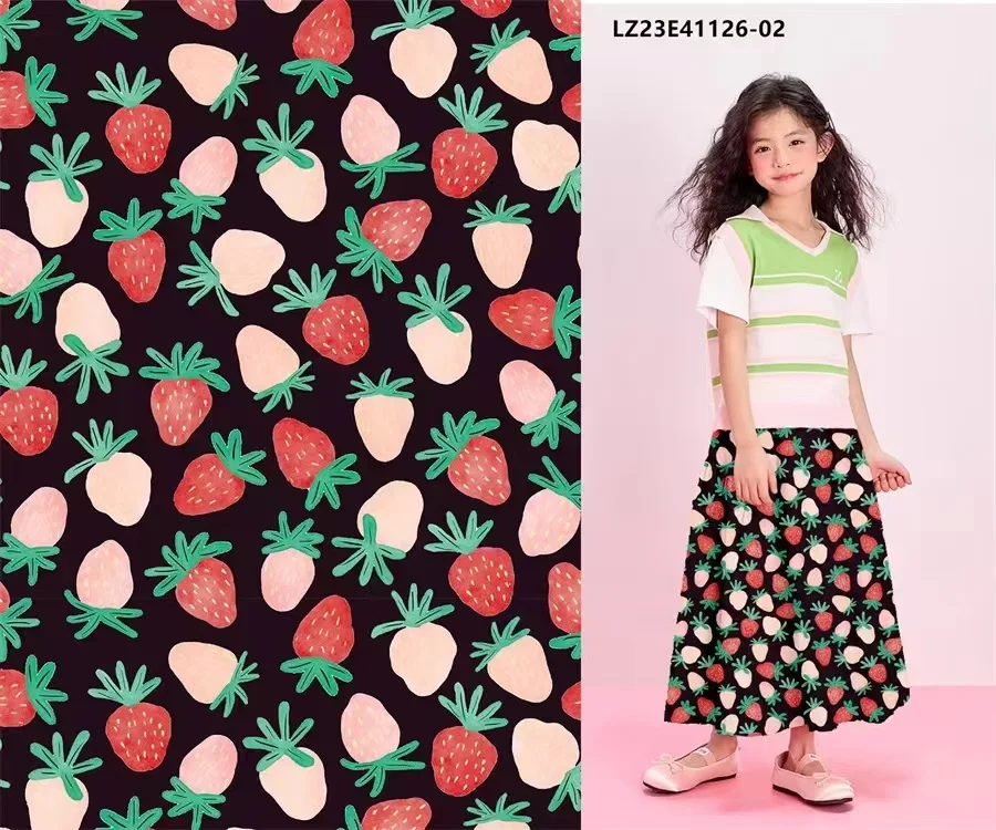 

Ретро цветочный 80S Tissun liberty хлопковая ткань для детей детская ткань для шитья платья юбка DIY дизайнер ручной работы 0,5 метра 2025