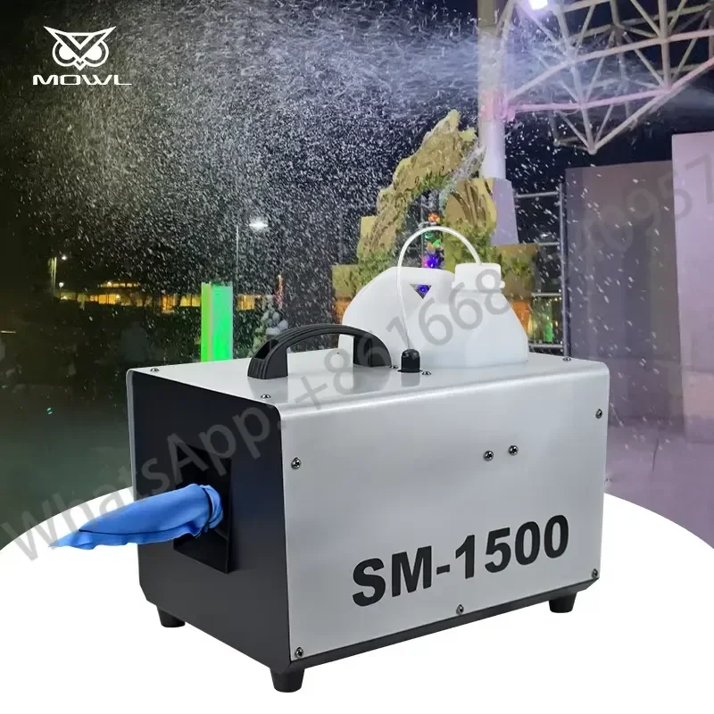 Stage Special Effects Indoor Outdoor 1500W DMX512 Remote Control Artificial Snow Machine
