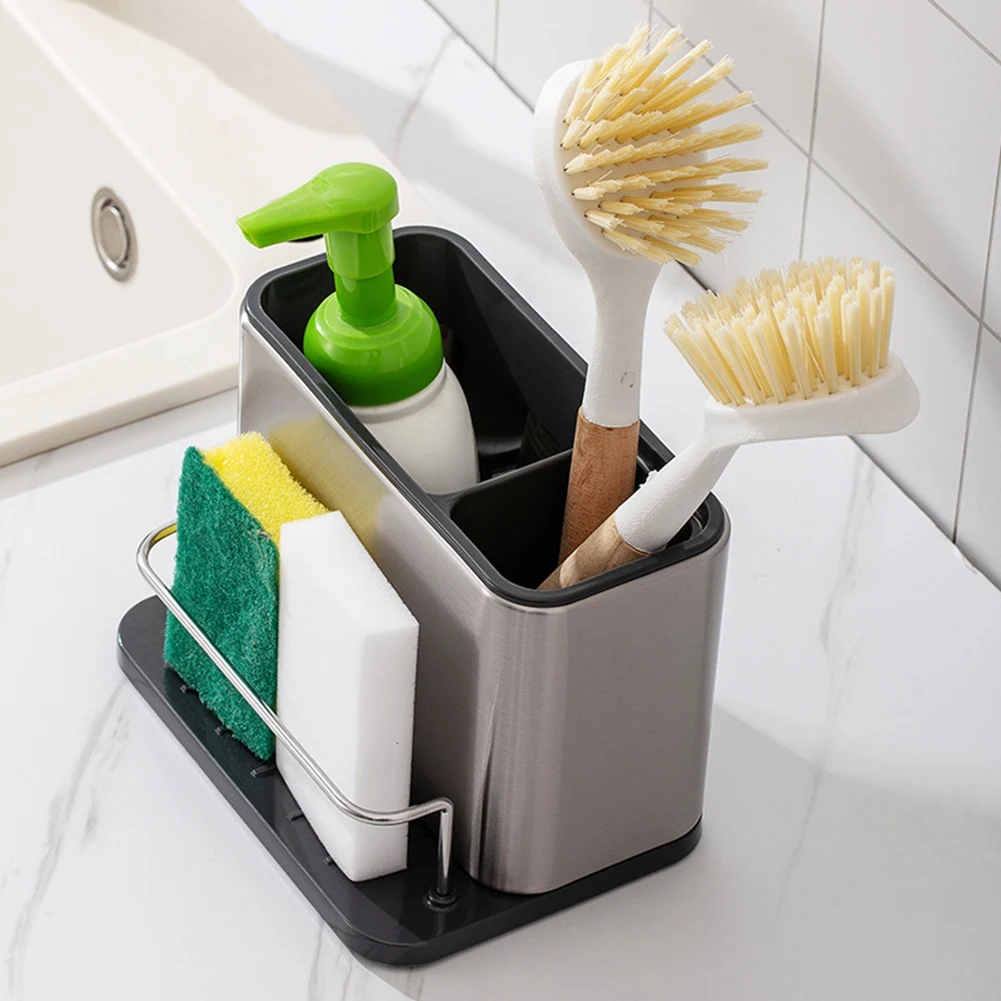 

Trending Now Kitchen Drain Rack Stainless Steel Shelf Trough Regional Organizer