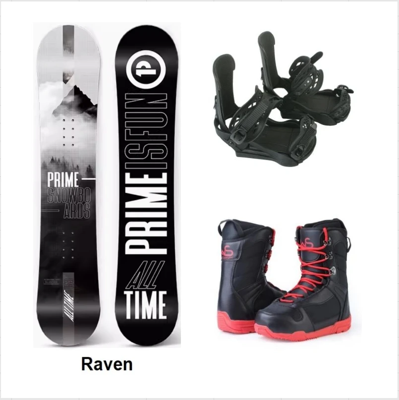 

Hot Sale All Mountain Park Snowboards Free Ride Cheap Snowboard Set for Adults
