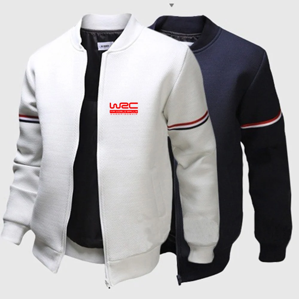 2024 New Men World Rally Championship WRC Flight Spring Autumn Embroidery Hip Hop Comfortable Casual Fashion Jacket Tops