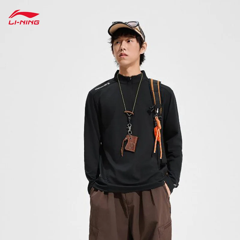 

LI-NING COUNTERFLOW Outdoor Series Men's LN UV PROOF [UPF 50+] Cool and LN DRY Long Sleeve T-shirt ATLV211
