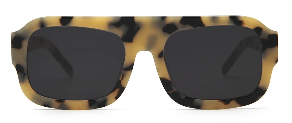 VEH Marke Design Acetat Große Vintage Pilot Sonnenbrille Männer Übergroßen Rahmen Quadrat Sonnenbrille Für Frauen Sonnenbrillen Weibliche UV400 – Detail 3