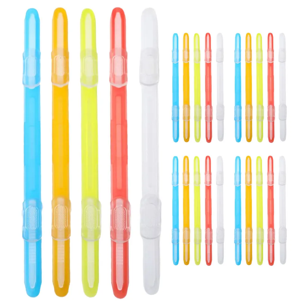 30pcs Document Binding Clips File ganizer Tools Loose Leaf Fasteners Paper Securing Clamps Office Stationery Multisheet Binding