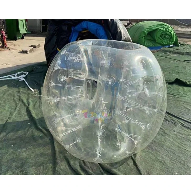 High quality TPU/PVC 1.2m/1.5m/1.7m small pvc inflatable ball human bubble ball for sale bumper ball with window