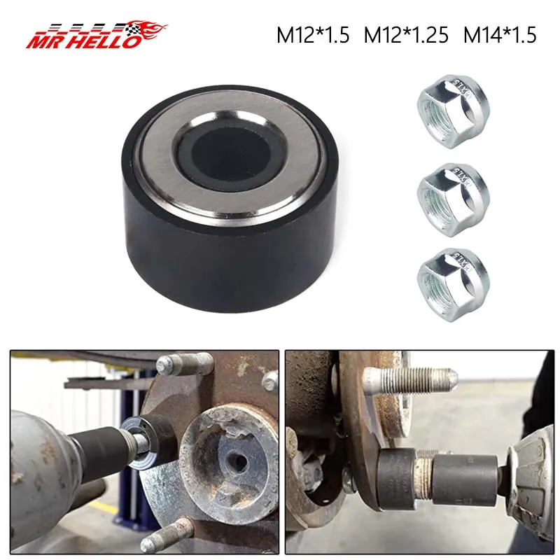 

Инструмент для установки колесных шпилек M12x1,25 M12x1,5 M14x1,5 Установщик колесных шпилек 22800 Установщик колесных шпилек Замена большинства всех автомобилей