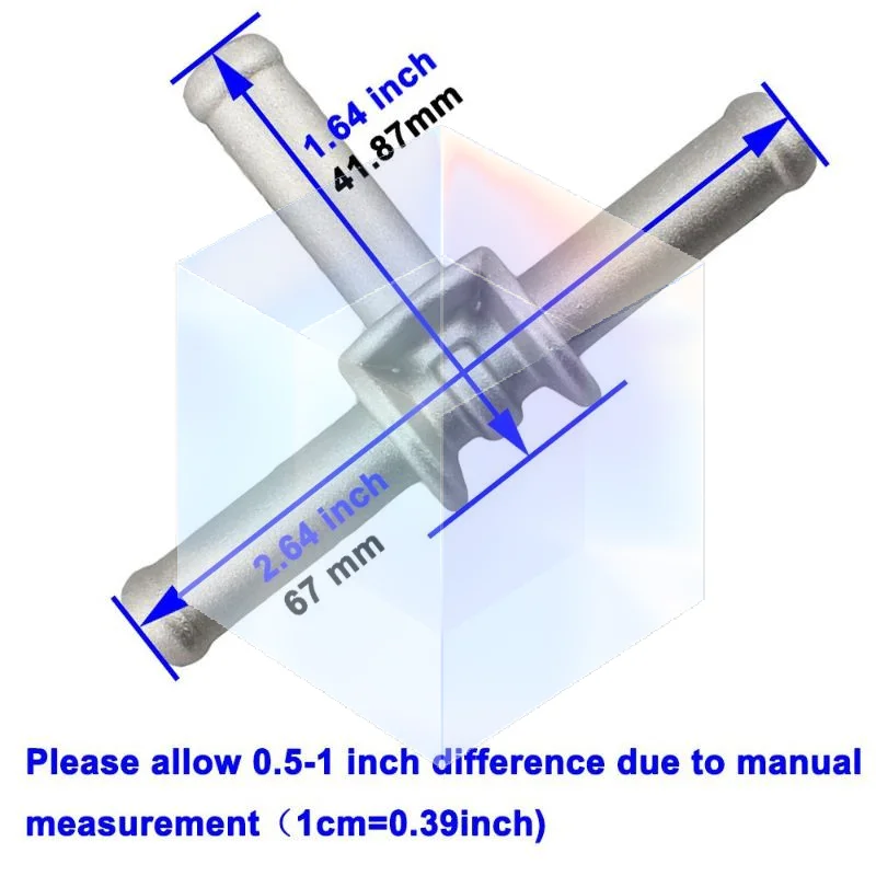 High Pressure Resistant Coolant T Connector Precision Machined Coupling Fit for Vehicle Cooling Circuit System