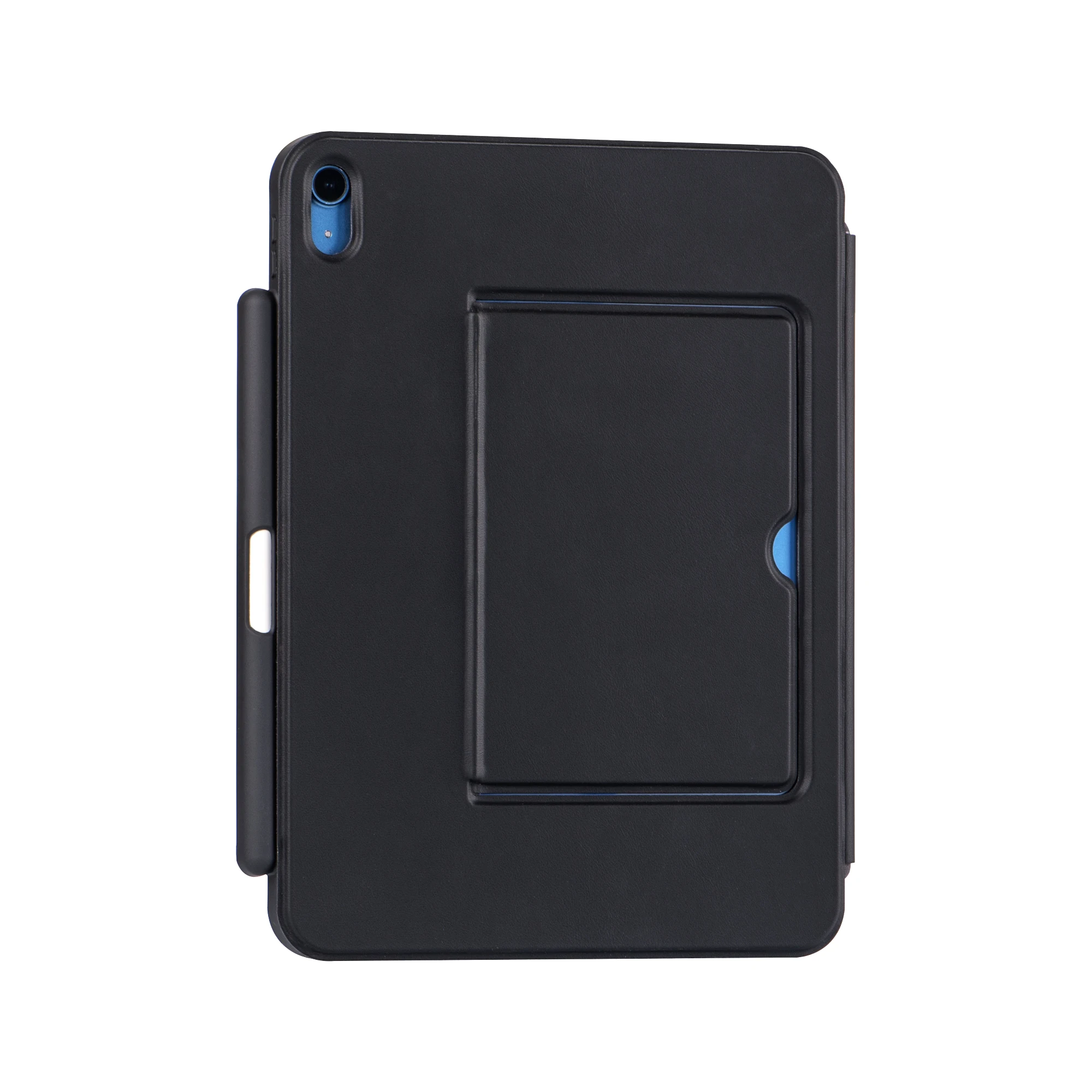 Imagem -02 - Capa Magnética para Tablet Suporte de Couro Fino para Ipad 10a Geração 2023 10.9 Polegadas à Prova de Choque com Lâmpada Teclado Bluetooth