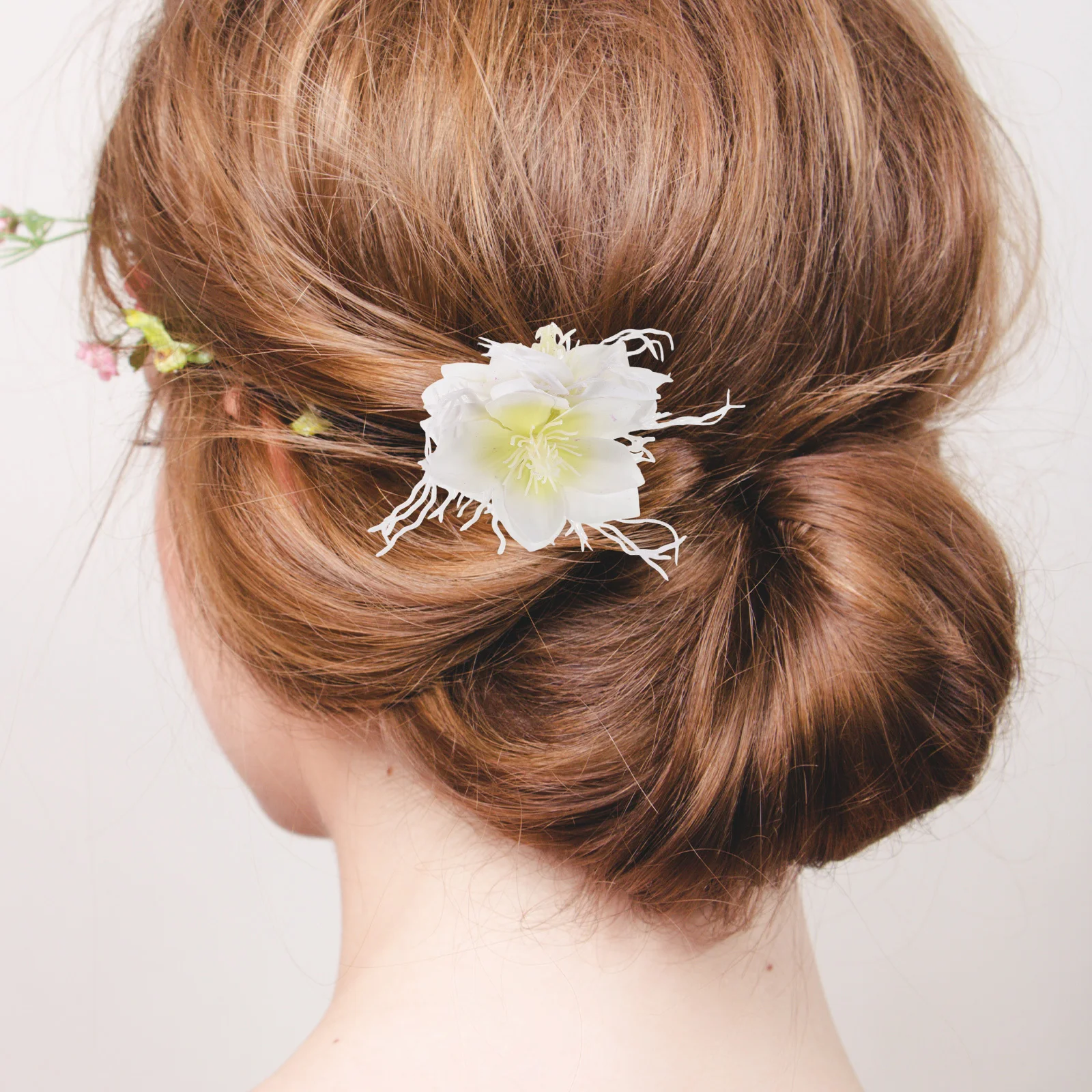 

2 шт. заколки для волос в гавайском стиле, тропические пляжные заколки, искусственные цветочные заколки для женщин, аксессуары для отпуска