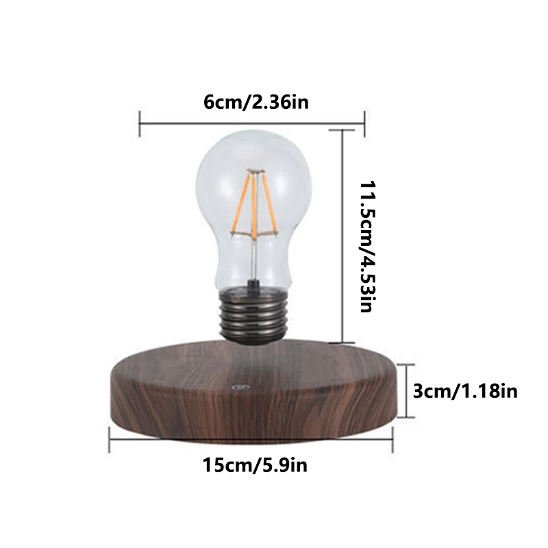 مصباح ليلي مغناطيسي للإرتفاع، عنصر زخرفي إبداعي عالي الجودة، دراسة، غرفة النوم، ديكور الإضاءة المحيطة بجانب السرير
