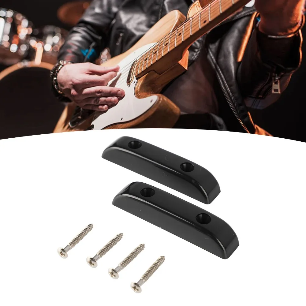

2pcs Plastic Bass Thumb Rest​ ​Black ​Anti-Slip ​Finger Rest Practical Accessory ​Jazz Bass Thumb Rest​ Bass Playing Comfort​