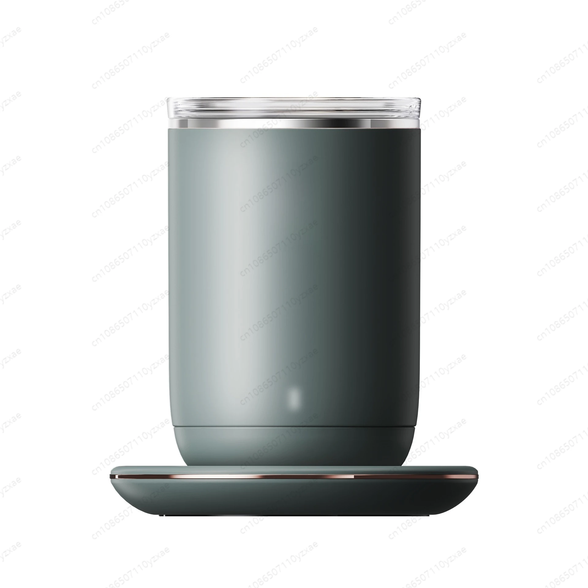 55℃ Cup Heater Automatic Stirring Mug Coffee Milk Mixing Mugs Stainless Steel Cup USB Electric Double Insulated Smart Cup
