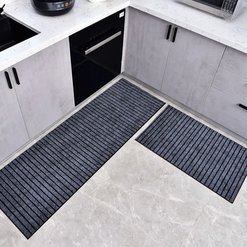 Korean Style Kitchen Floor Mat Carpet Entrance Mat Dirt Resistant Anti Slip Door Absorbent Blanket Festival Carpet Flooring