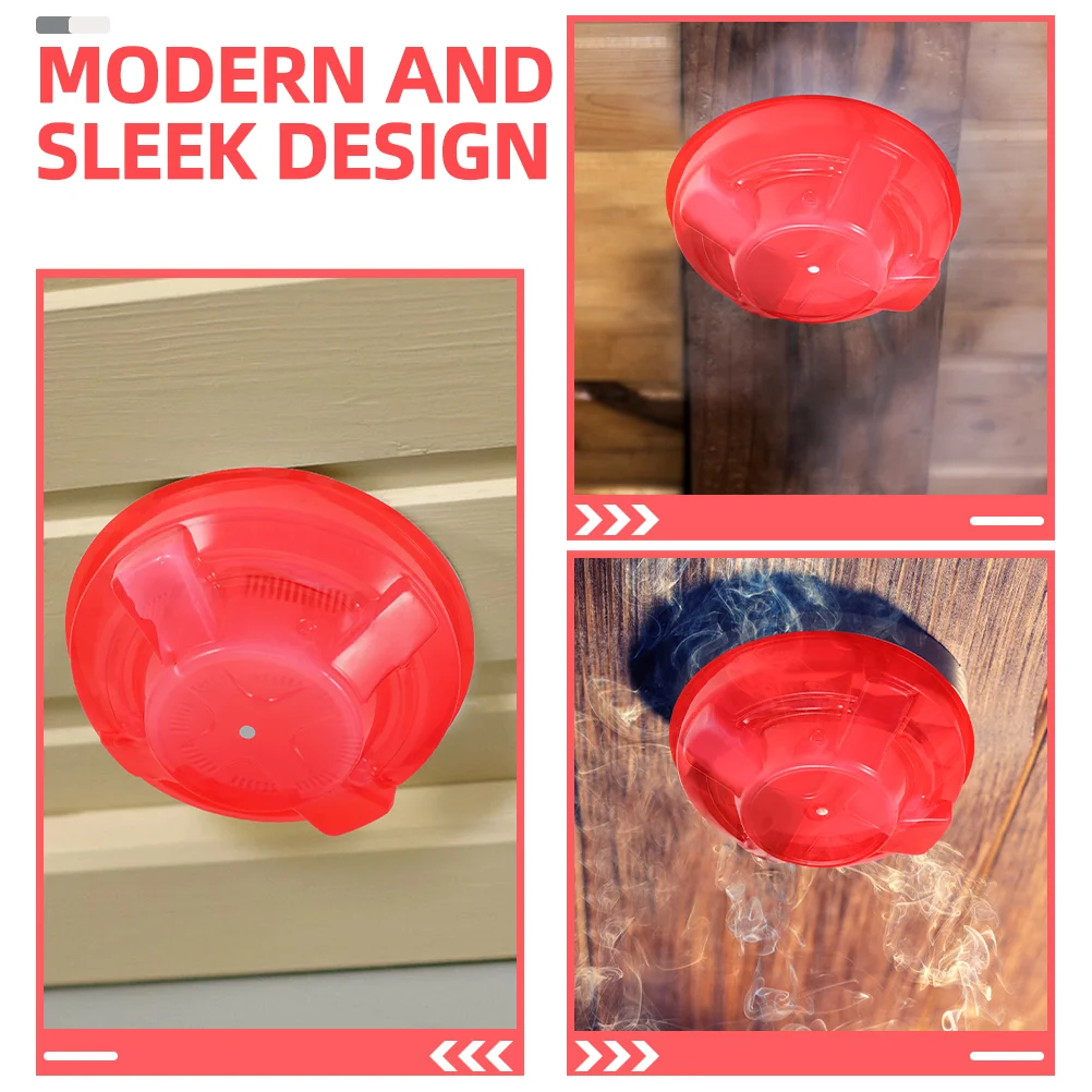 3 Pcs Smoke Dust Cover Replacement Protection Protector Guard Protective Guards Covers Plastic