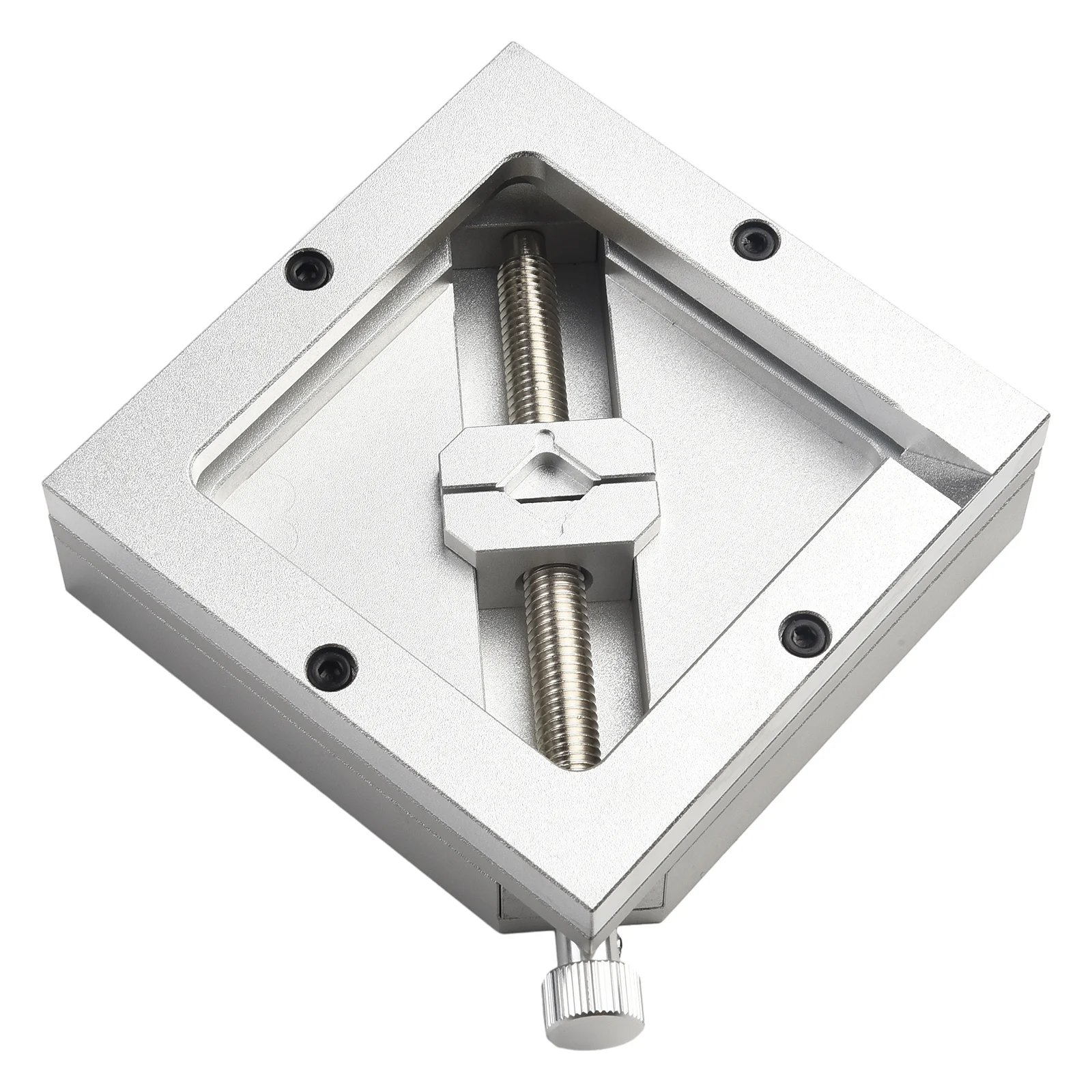 

Complete For BGA Reballing Kit with 90mm Fixture Jig and 10 Metal Templates Designed for PCB Reballing and Repair Operations