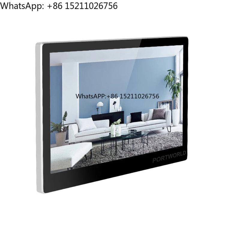Portworld New Powe-ul Android 14 10 Inch Rk3576 4+32G Central Control Panel Built in RS485 RJ45 for Home Assistant