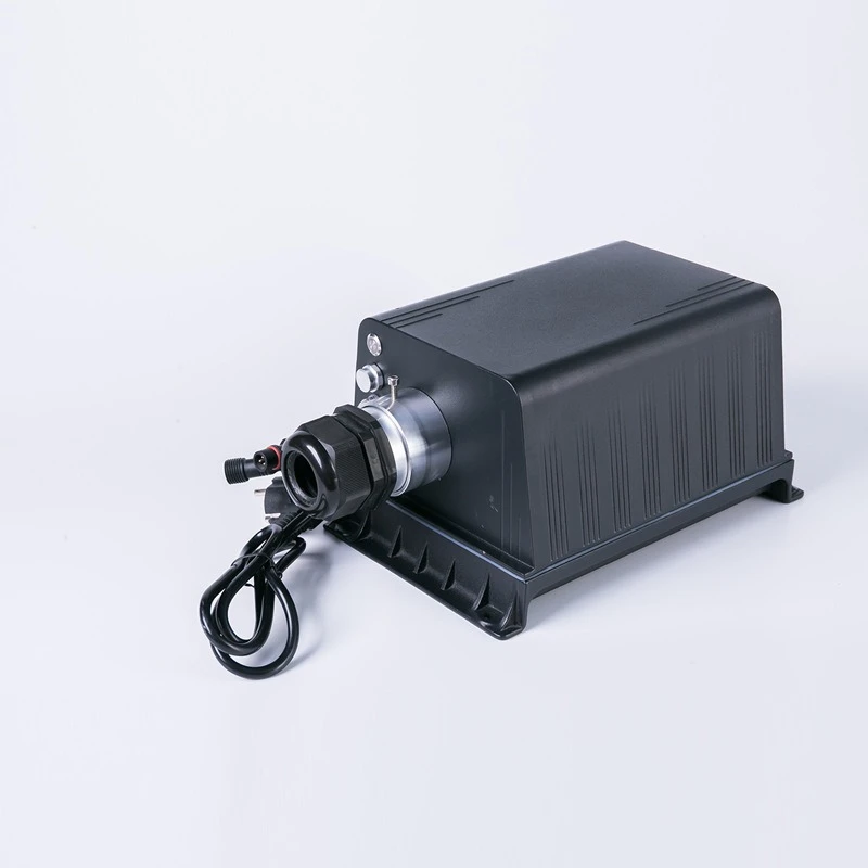

60W high-power outdoor swimming pool waterproof fiber optic machine, large rainproof light source machine