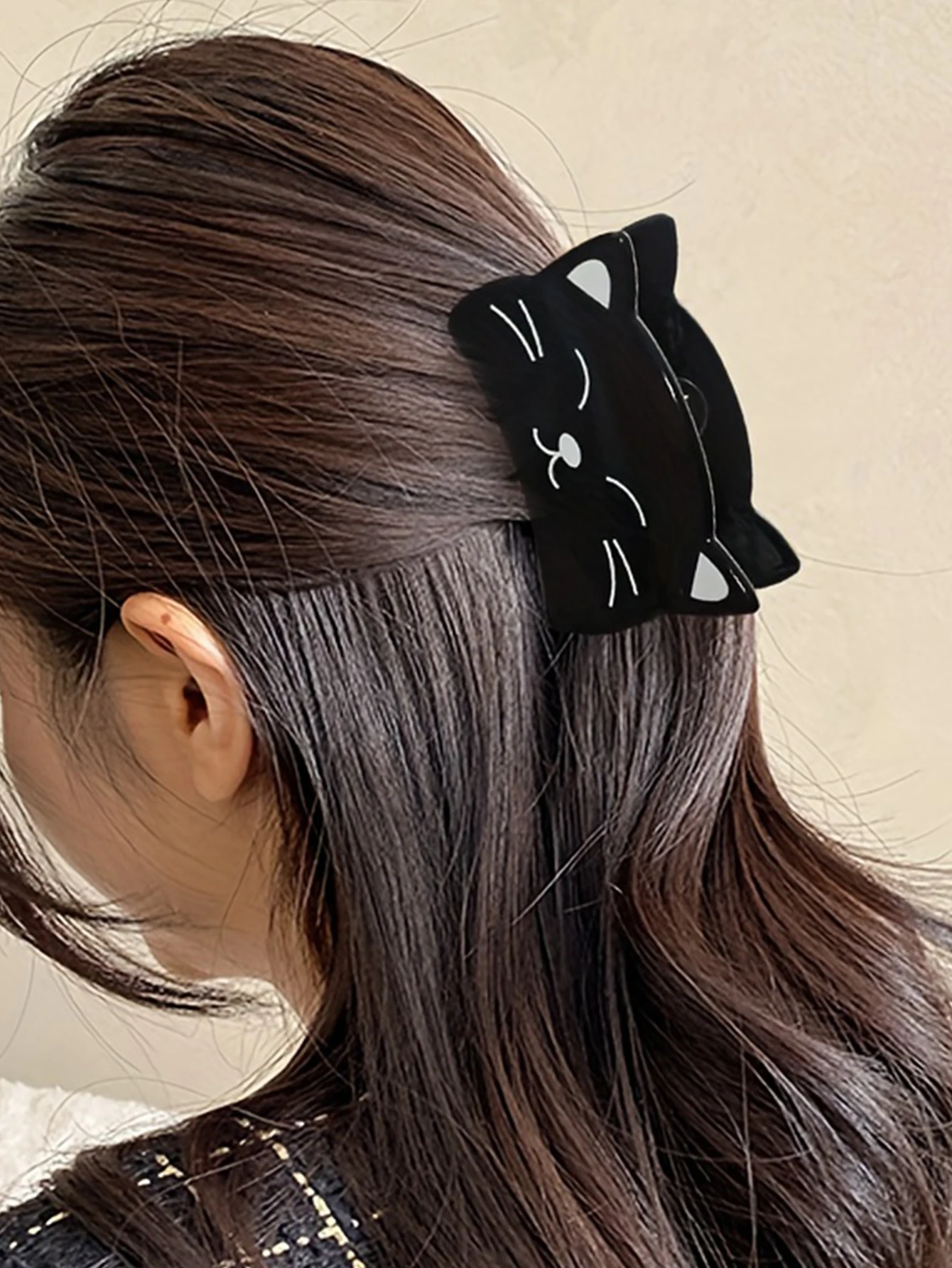 

1 шт. модные милые пластиковые мультяшные котенки, кошки, коготь для волос в виде животных для женщин и девочек, вечерние аксессуары для волос