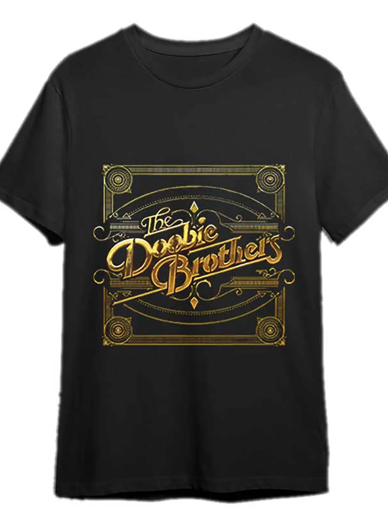 The Doobie Brothers 2026 Tour Shirt funny Men'S Short Sleeve Graphic T-shirt Collection black