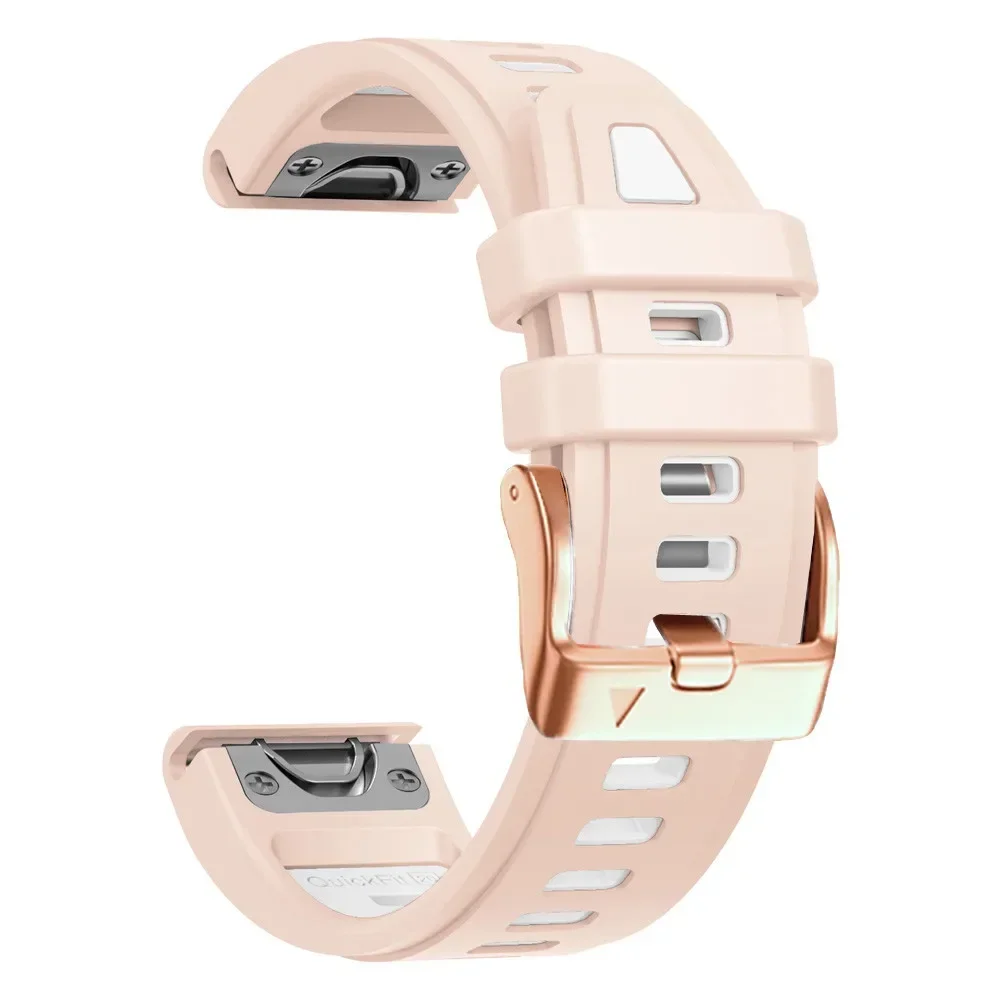 Band 20mm Voor Garmin Fenix 8 43mm 7S 6S Pro 5S Plus Siliconen Band voor Epix Pro Gen 2 42mm Polsband Vrouw Armband Vervanging