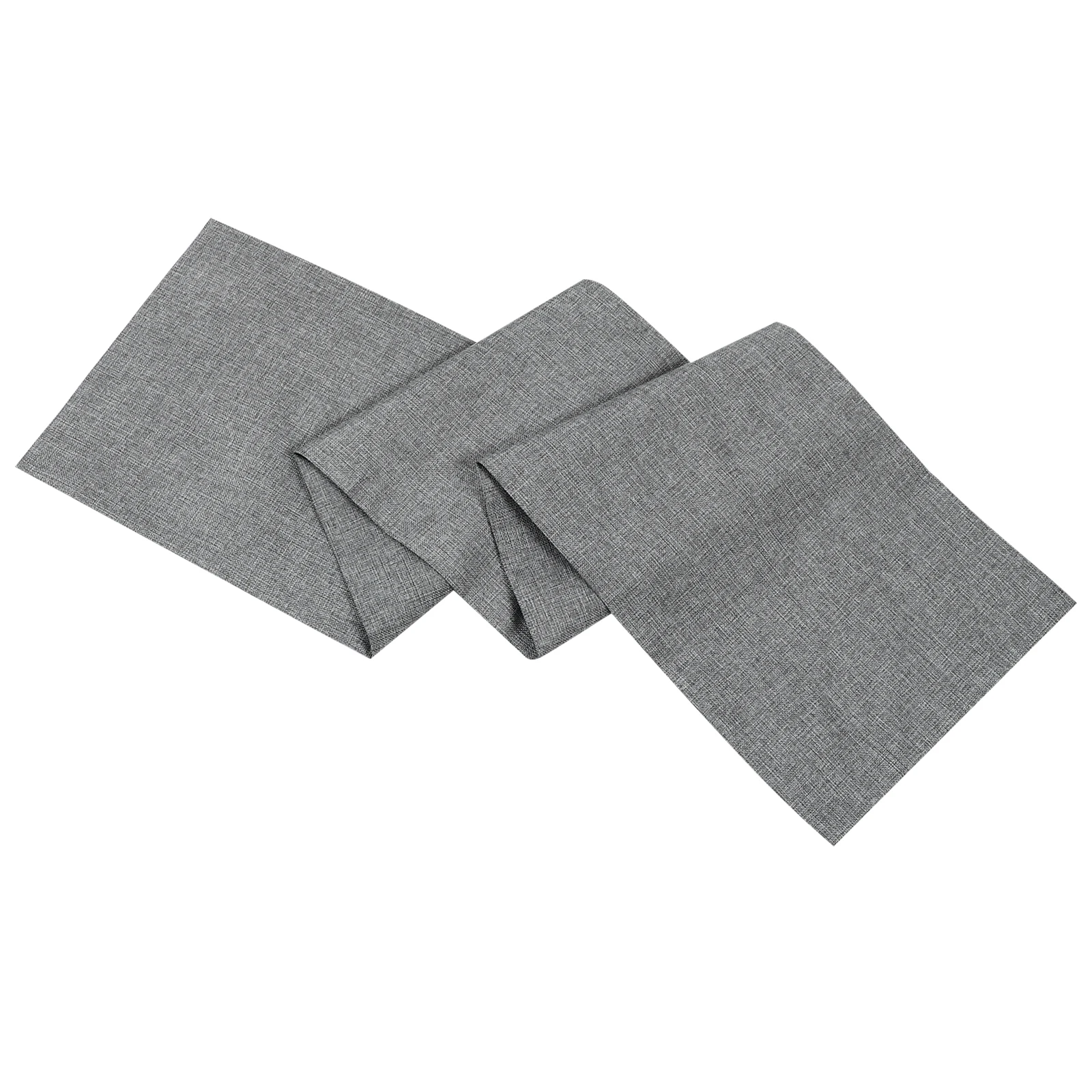 

Linen Table Runner Double sided Dining Tea Wedding Cover Party Tablecloths Elegant Color Table Flags Home Textiles