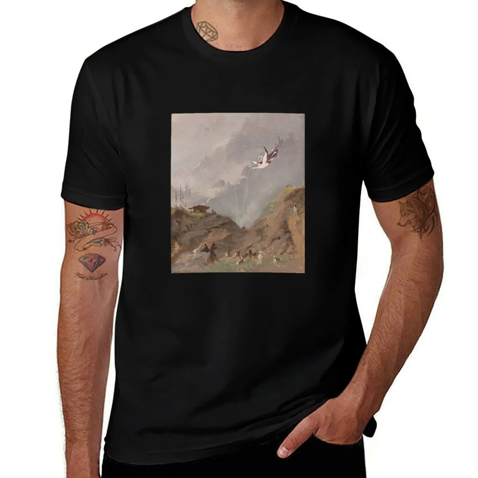 

The Shepherd and the Fairy T-Shirt animal prinfor boys plus sizes oversizeds mens graphic t-shirts pack
