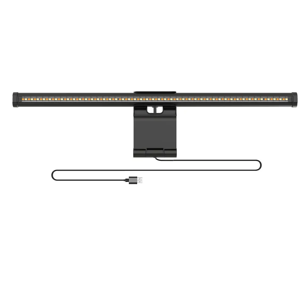 แถบไฟติดตามเซ็นเซอร์สัมผัส USB 5V ไฟแขวนจอคอมพิวเตอร์ CCT โคมไฟแล็ปท็อปสำหรับสำนักงานบ้านอุปกรณ์เสริมเกม