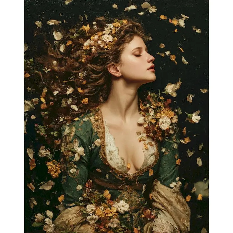 

GATYZTORY Paint By Number Elegant Women Painting On Numbers For Adults Unique Gift On Canvas Home Garden Paint Kit