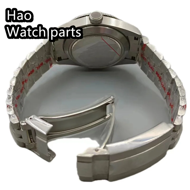 BLIGER 39mm silver Rose gold black sterile watch case Domed sapphire glass fit NH34 NH35 NH36 PT5000 movement