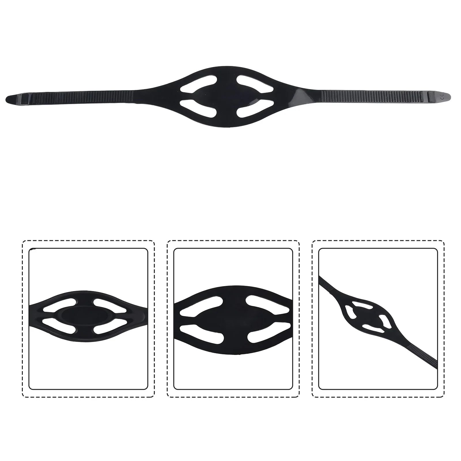 

Experience the Depths Trusted Silicone Scuba Diving Snorkeling Face Guard Strap Adjustable Swimming Glasses Strap