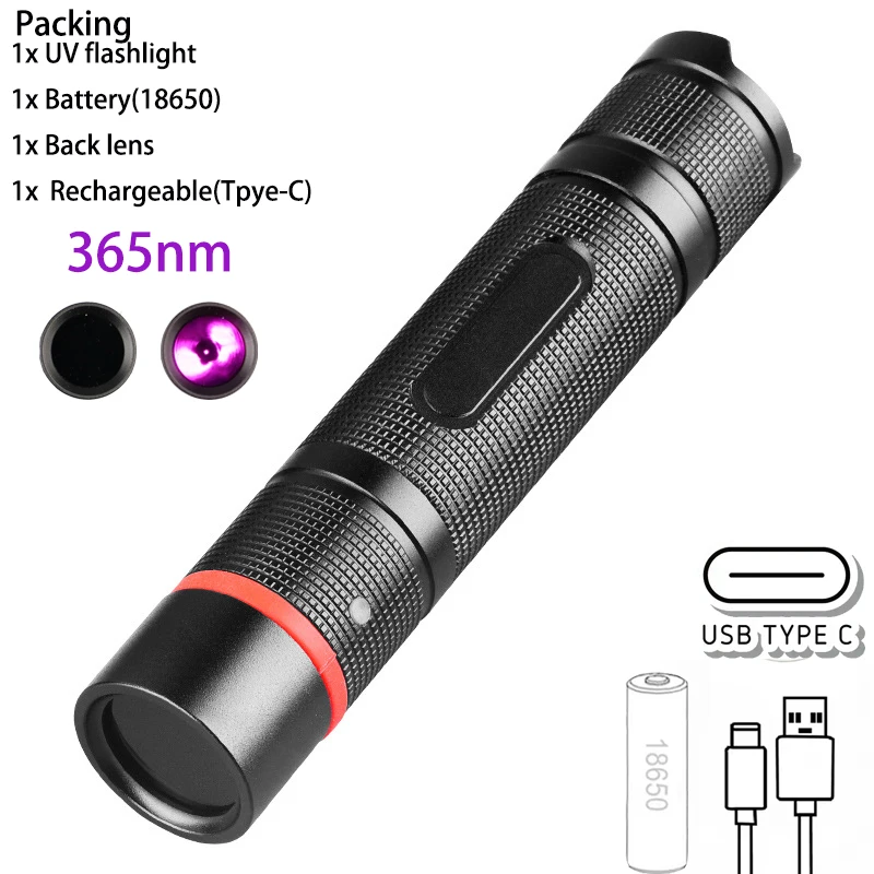 

TMWT УФ фонарик 5 Вт 365 нм