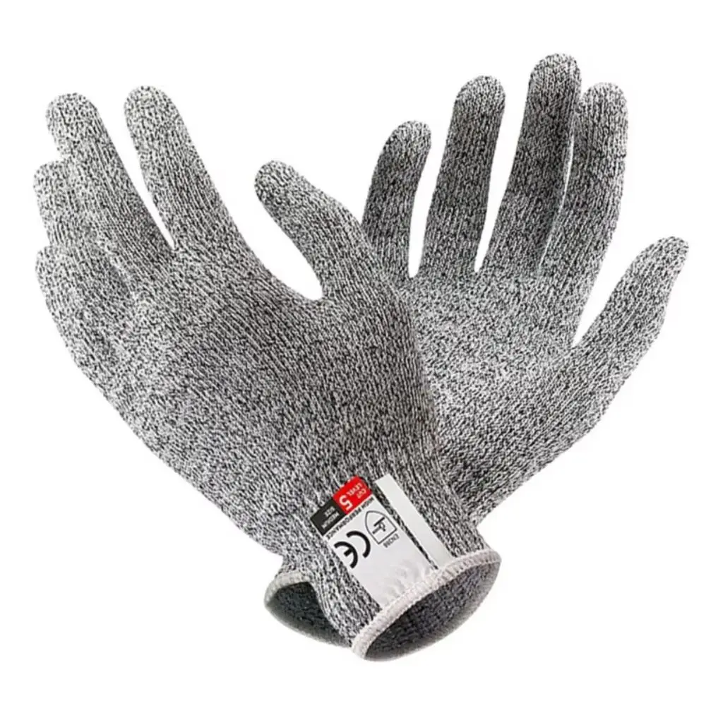 Durable HPPE Fishing Gloves Level 5 Household Products Protective Gloves Wear-resistant Anti-slip Gloves Fishing