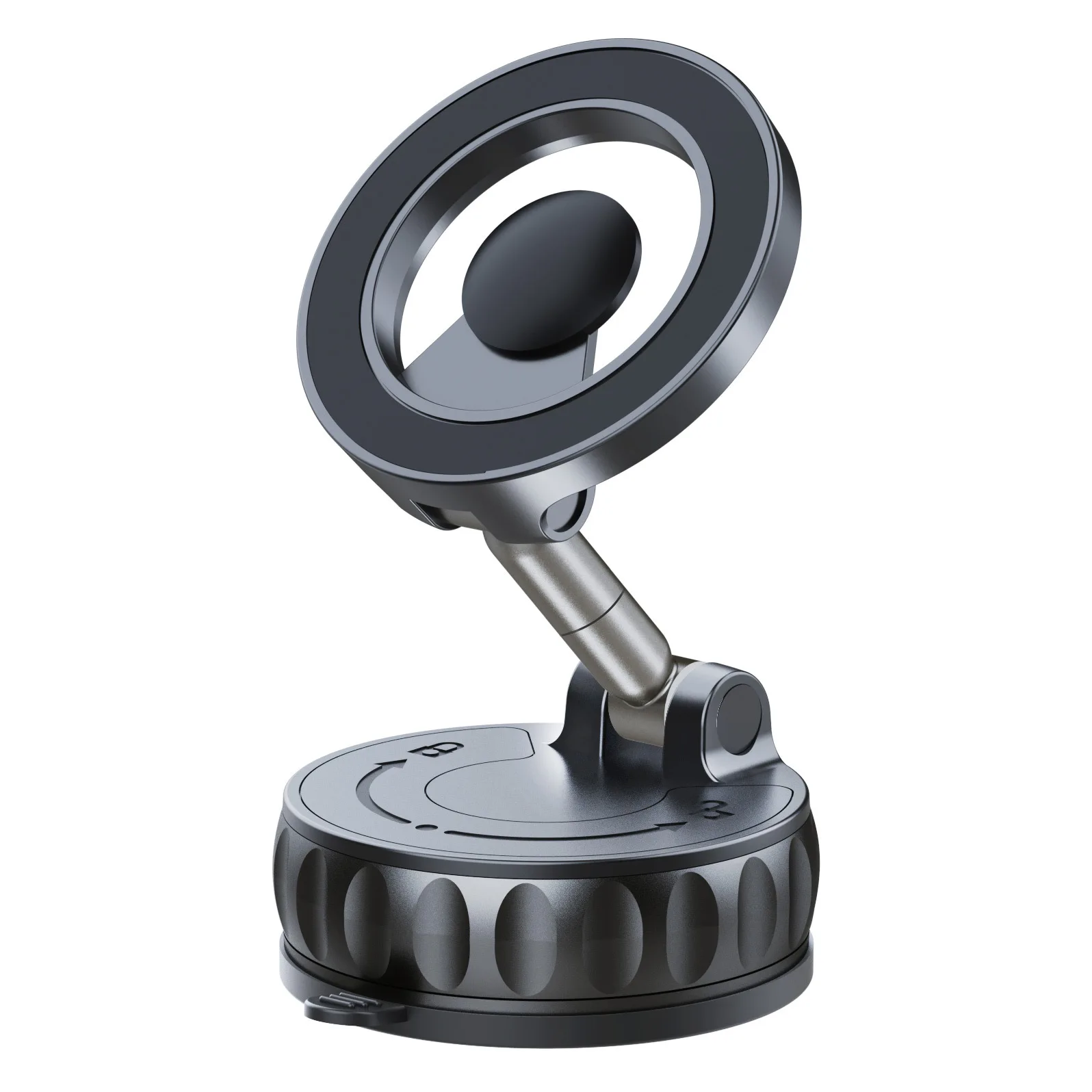 

Магнитный держатель для телефона 2026 Magsafe, совместимая с вакуумной присоской 360° ° Вращающееся автомобильное крепление для грузовика, универсальное, портативное, складное