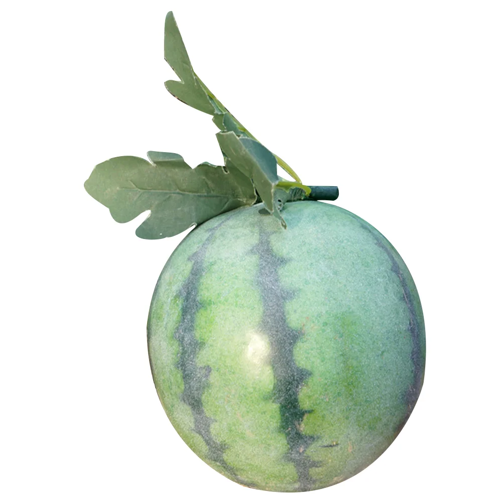 

Lifelike Simulation Watermelon Display Prop Artificial Fruit Decoration for Photography and Home Decor
