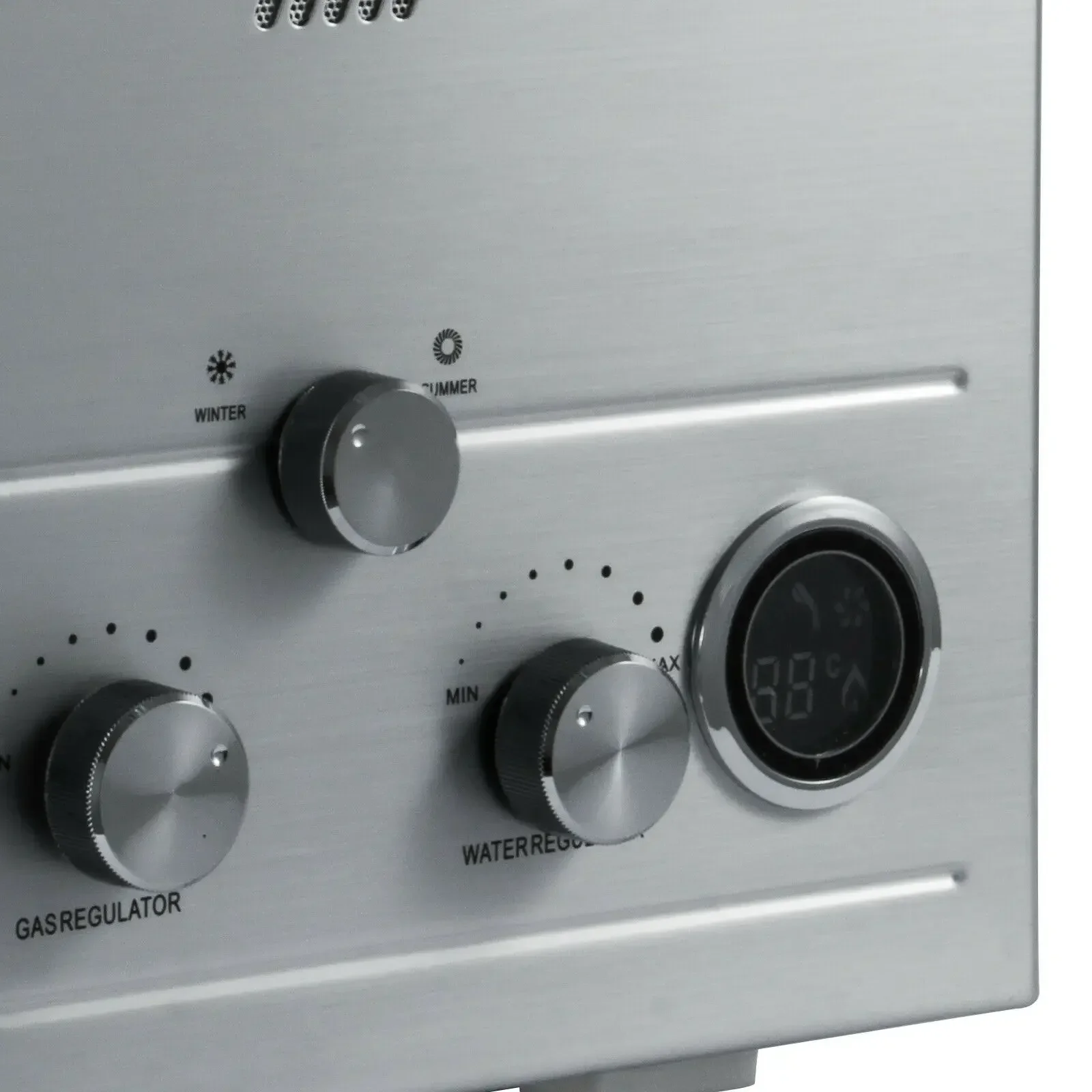 Vevor 6l 8l 10l 12l 16l 18l lpg portátil instinto aquecedor de água gás propano lpg fixado na parede tankless aquecedor de água display digital